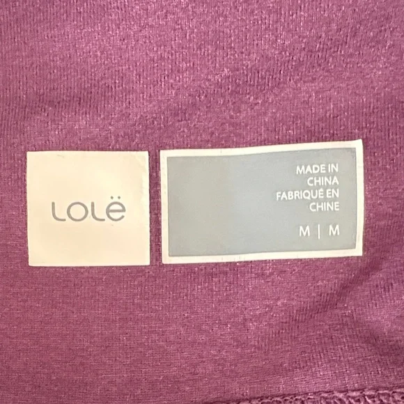 Lole Purple Track Pants MM318 - Picture 9 of 10